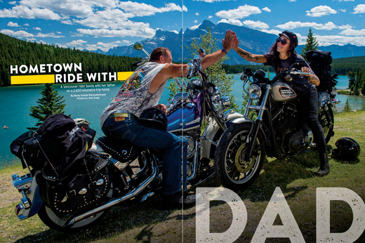 Hometown Ride with Dad: Featured in HOG® Magazine