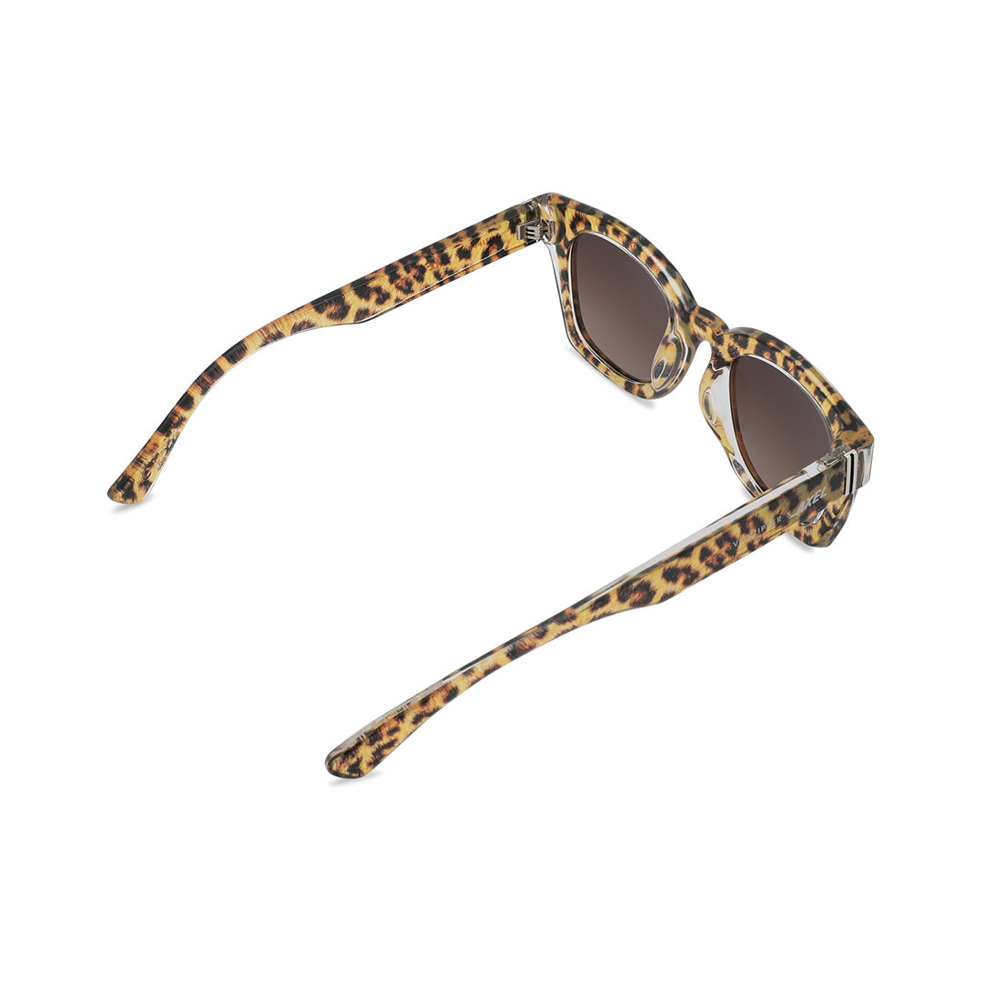 Axel Co Tinted Leopard Motorcycle Glasses