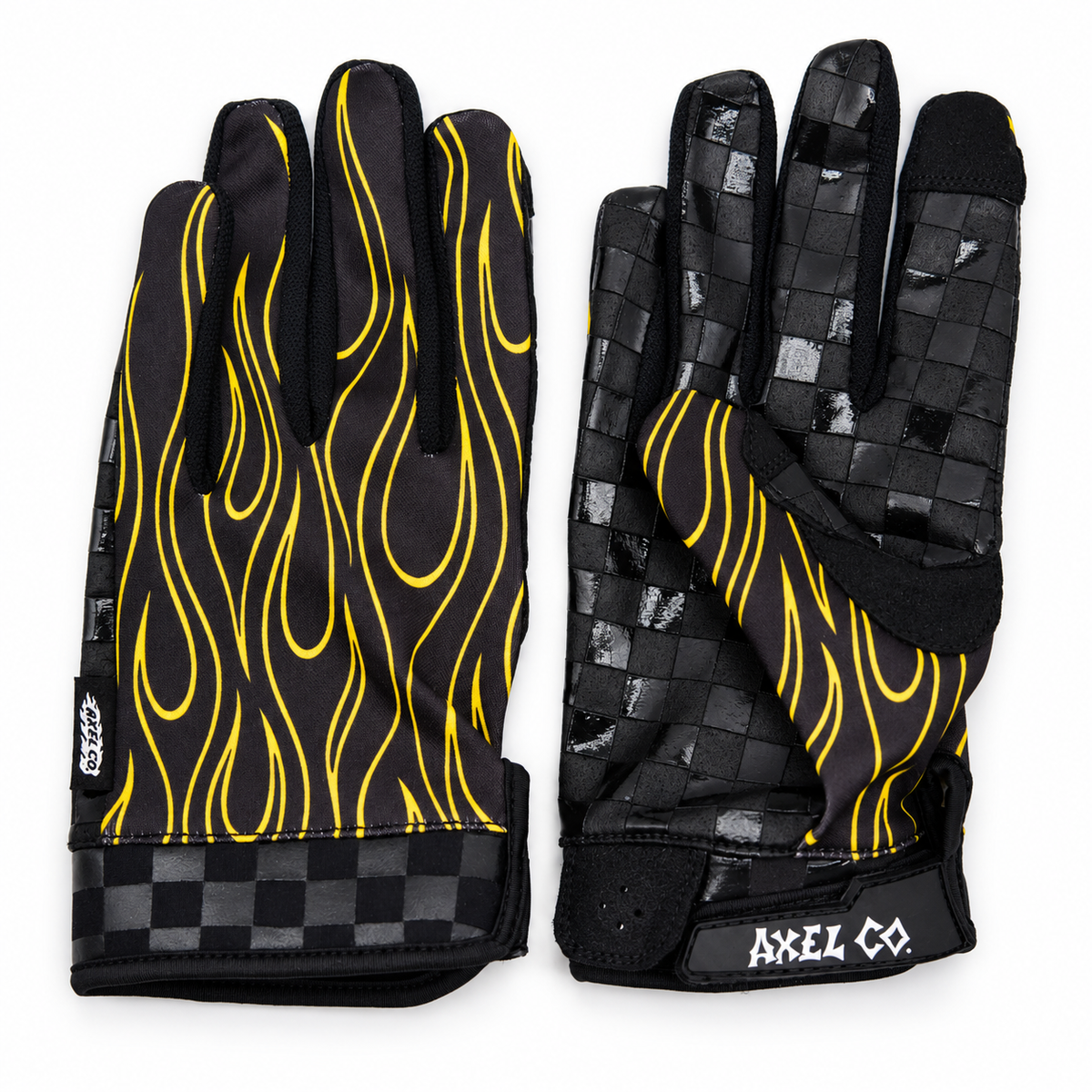 Flame Dirt Bike & Motocross Gloves