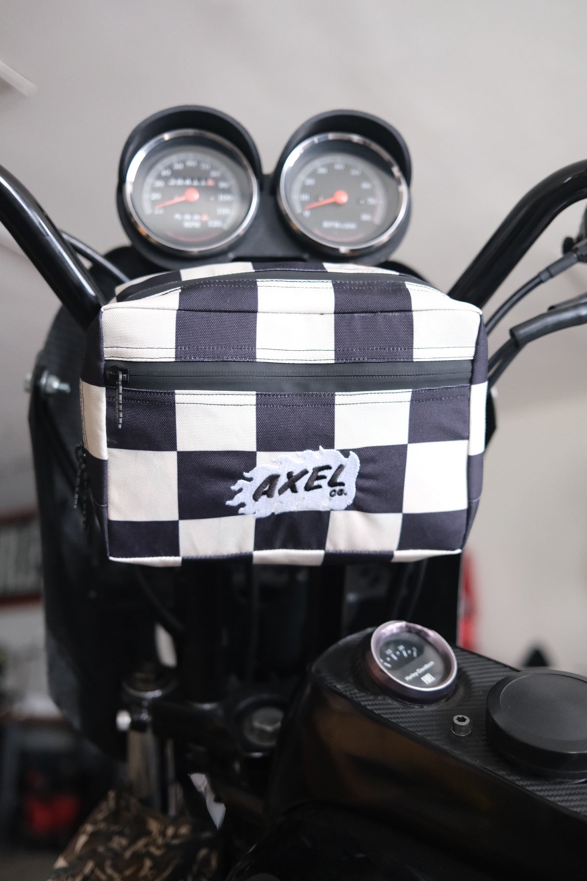 Checkered Bar Bag
