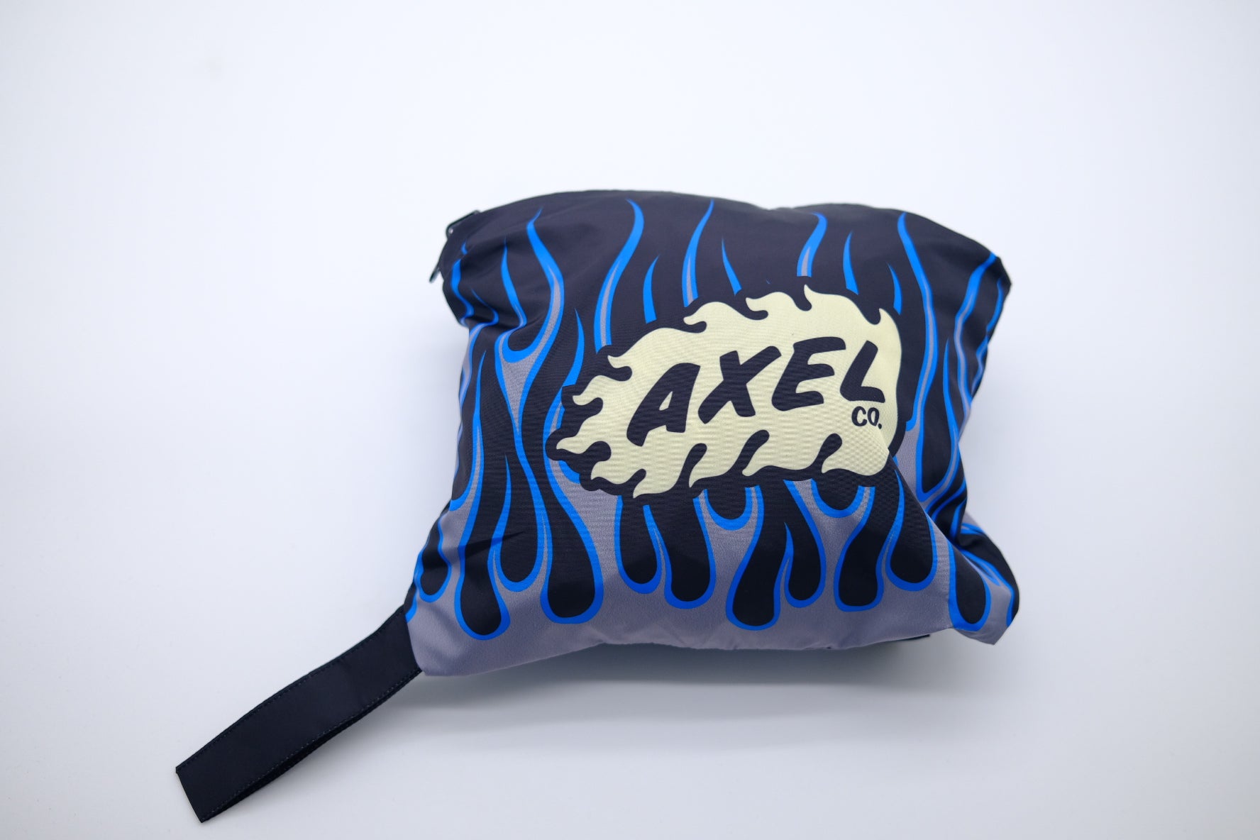 Axel Co Blue Flamed Wind Breaker Jacket