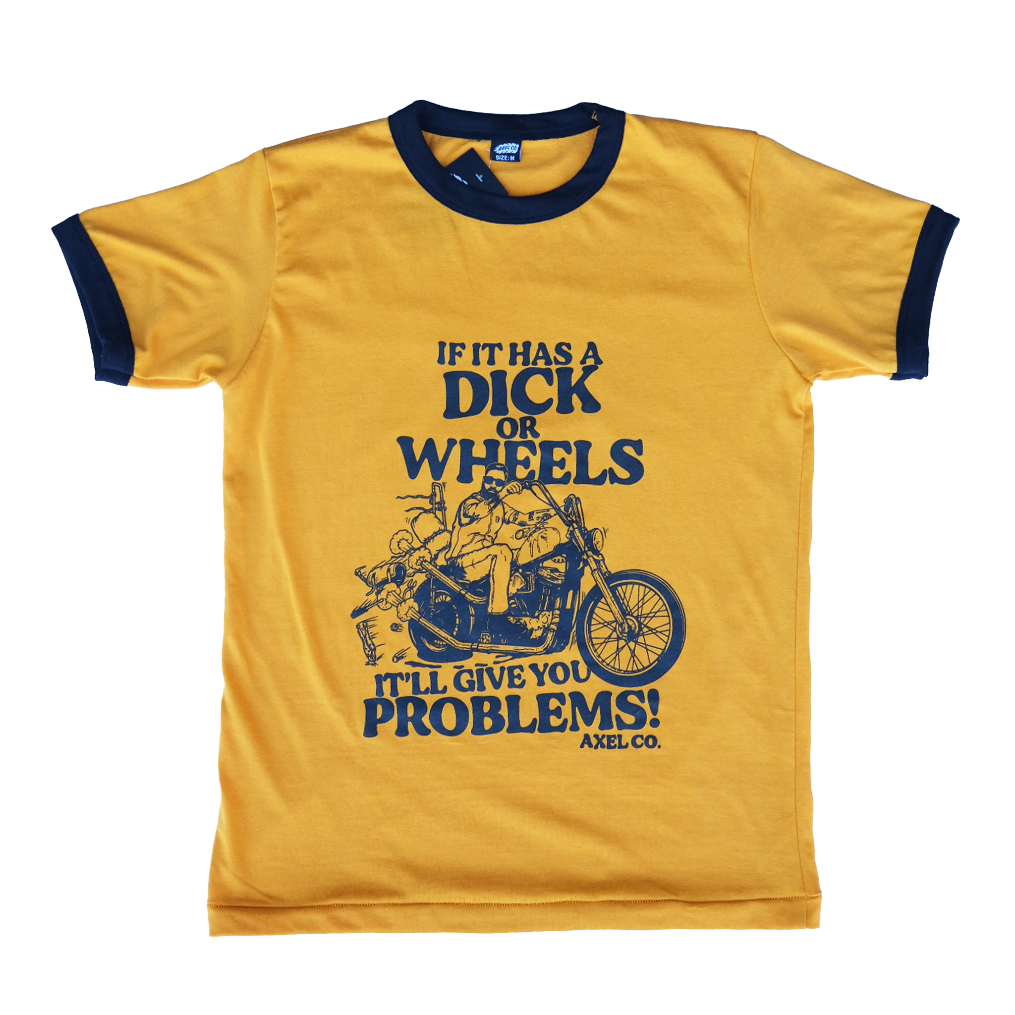"Dick or Wheels" Ringer Tee