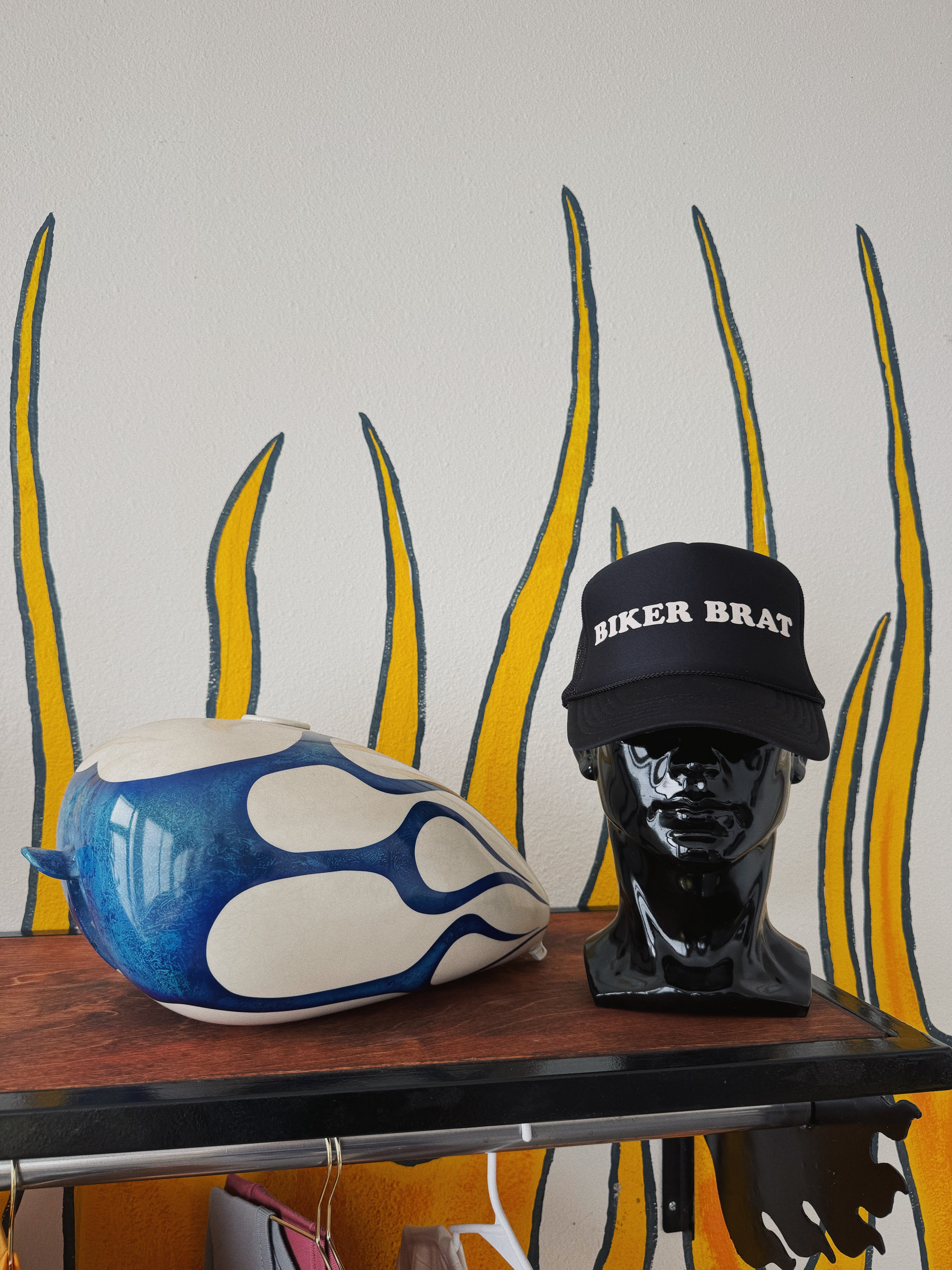 "Biker Brat" Trucker Hat