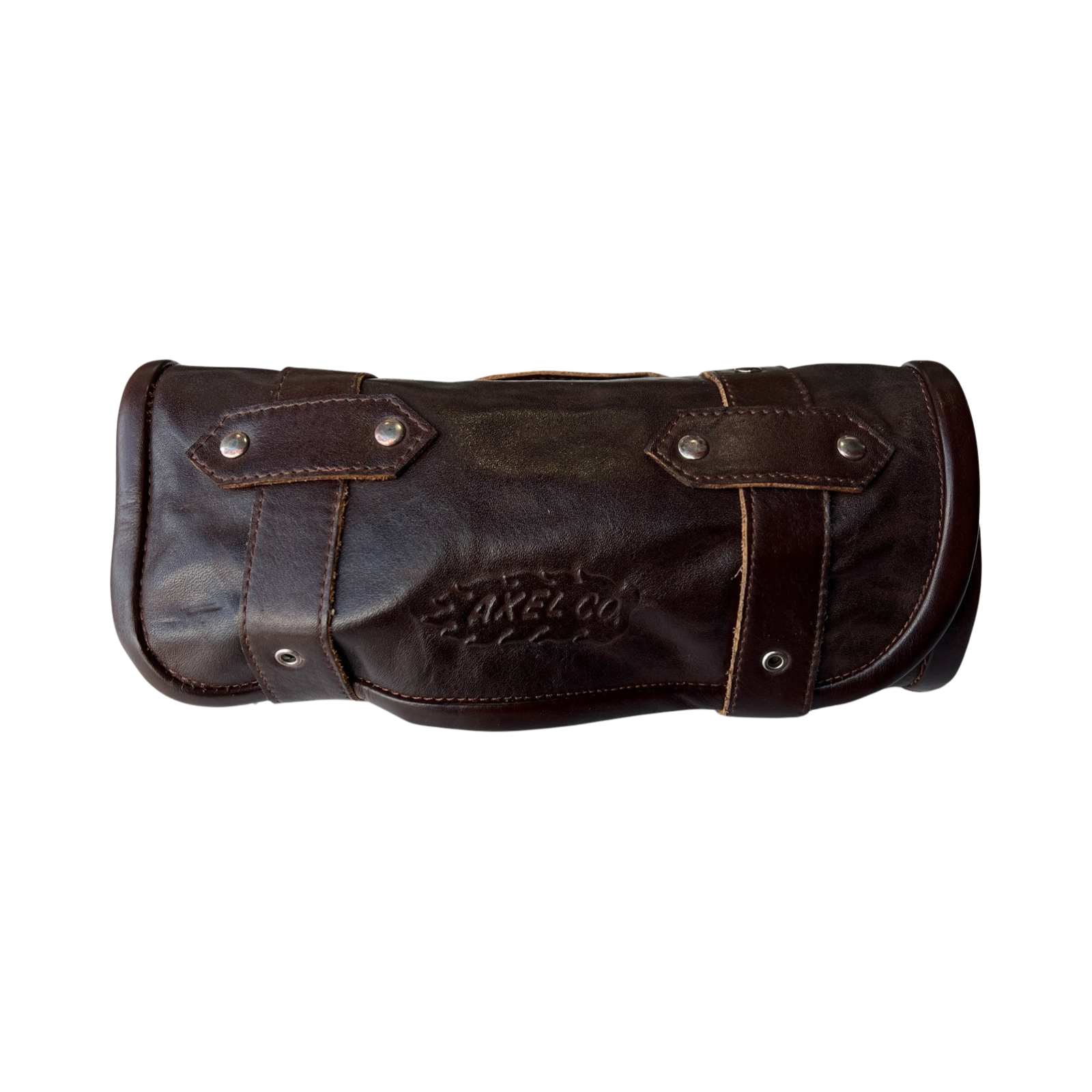 Brown Tool Roll with Tools