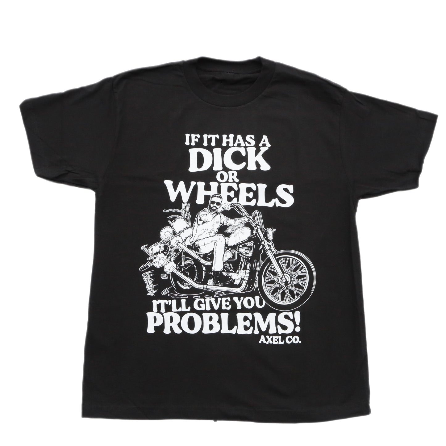 "DlCK OR WHEELS" TEE