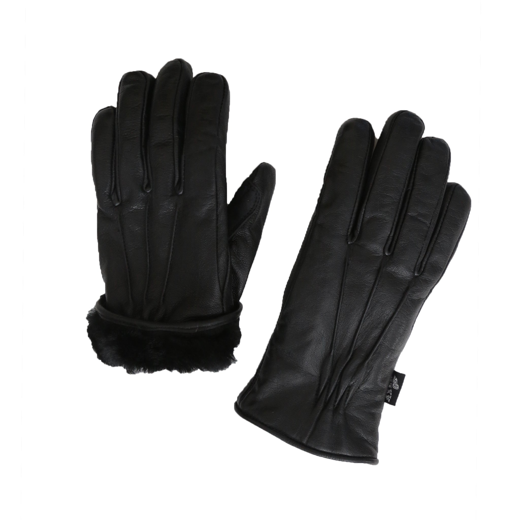 Axel Co Leather Cold-Weather Gloves Vintage Style