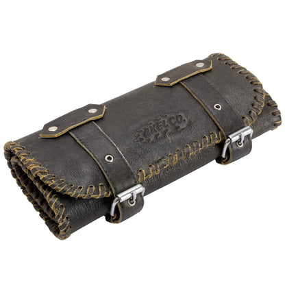 Black Tool Roll with Tools