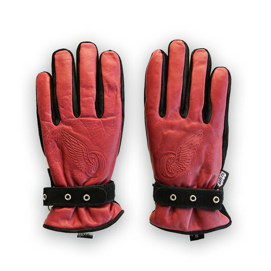 BURGUNDY WATERPROOF LINED WINTER GLOVES