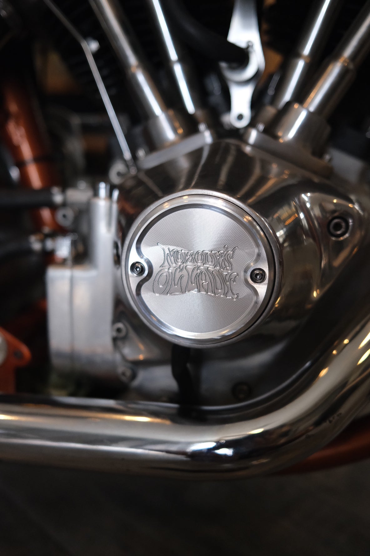 "Nobody's ol' Lady" Motorcycle Points Cover
