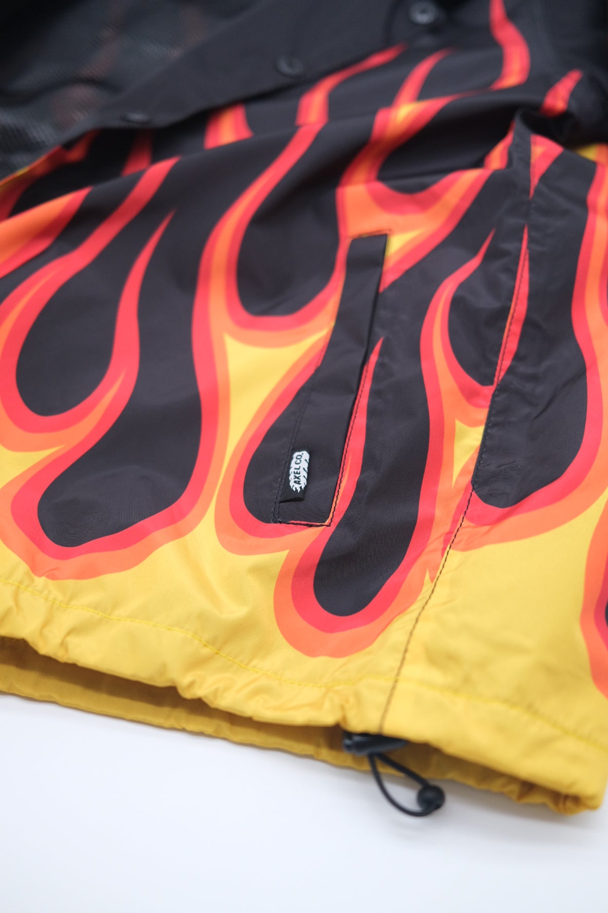 Axel Co Flamed Wind Breaker Jacket