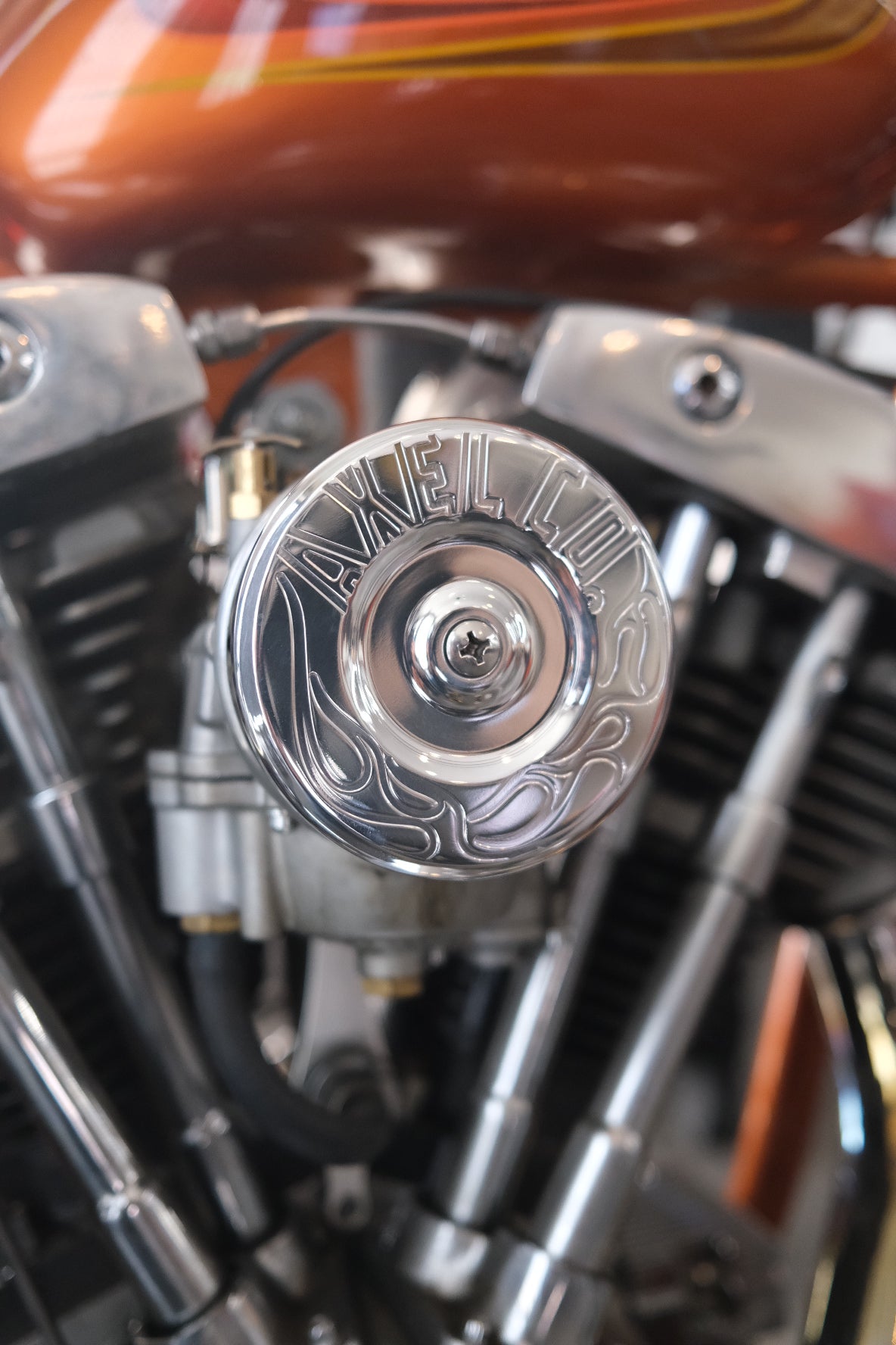 Axel CO 4" Air Cleaner S&S and CV Carb