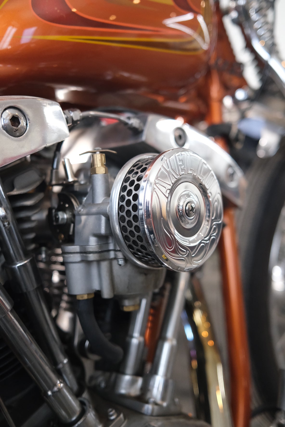 Axel CO 4" Air Cleaner S&S and CV Carb