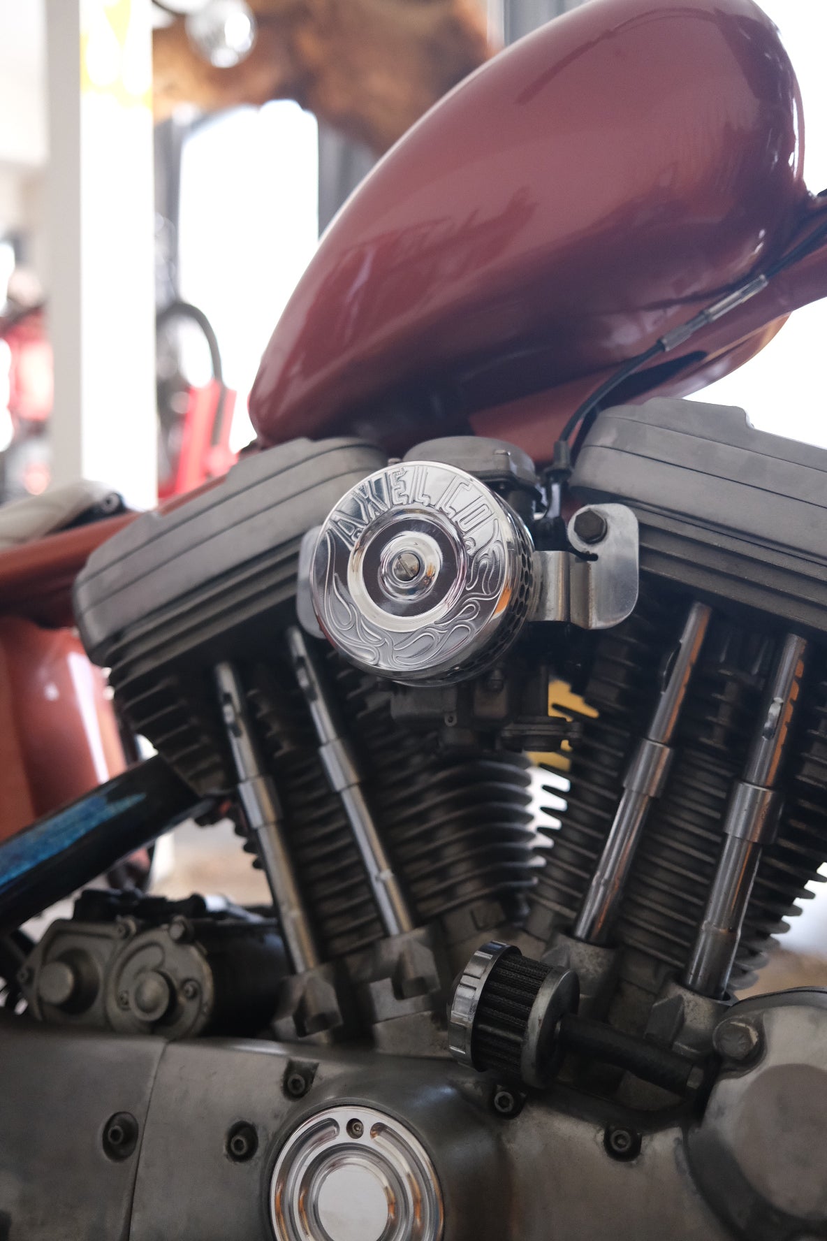 Axel CO 4" Air Cleaner S&S and CV Carb