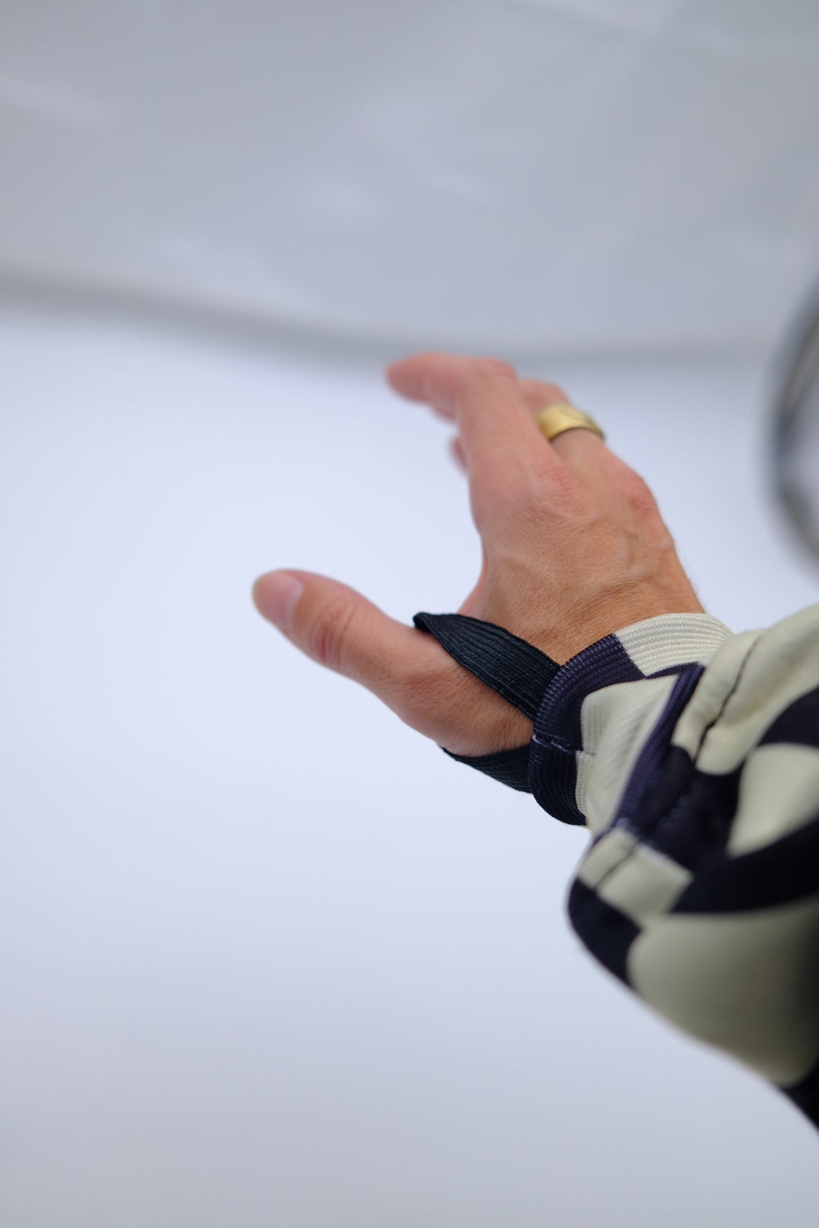 Hoodie Sleeve Elastics for keeping Sleeves in Place while Riding motorcycles