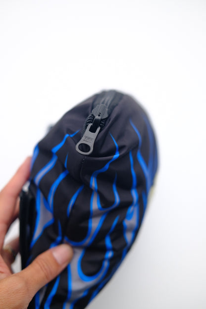 Axel Co Blue Flamed Wind Breaker Jacket