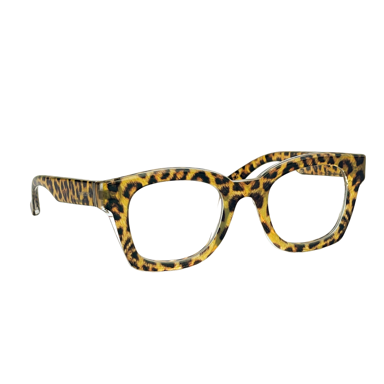 AXEL CO x VONZIPPER LEOPARD CLEAR GLASSES