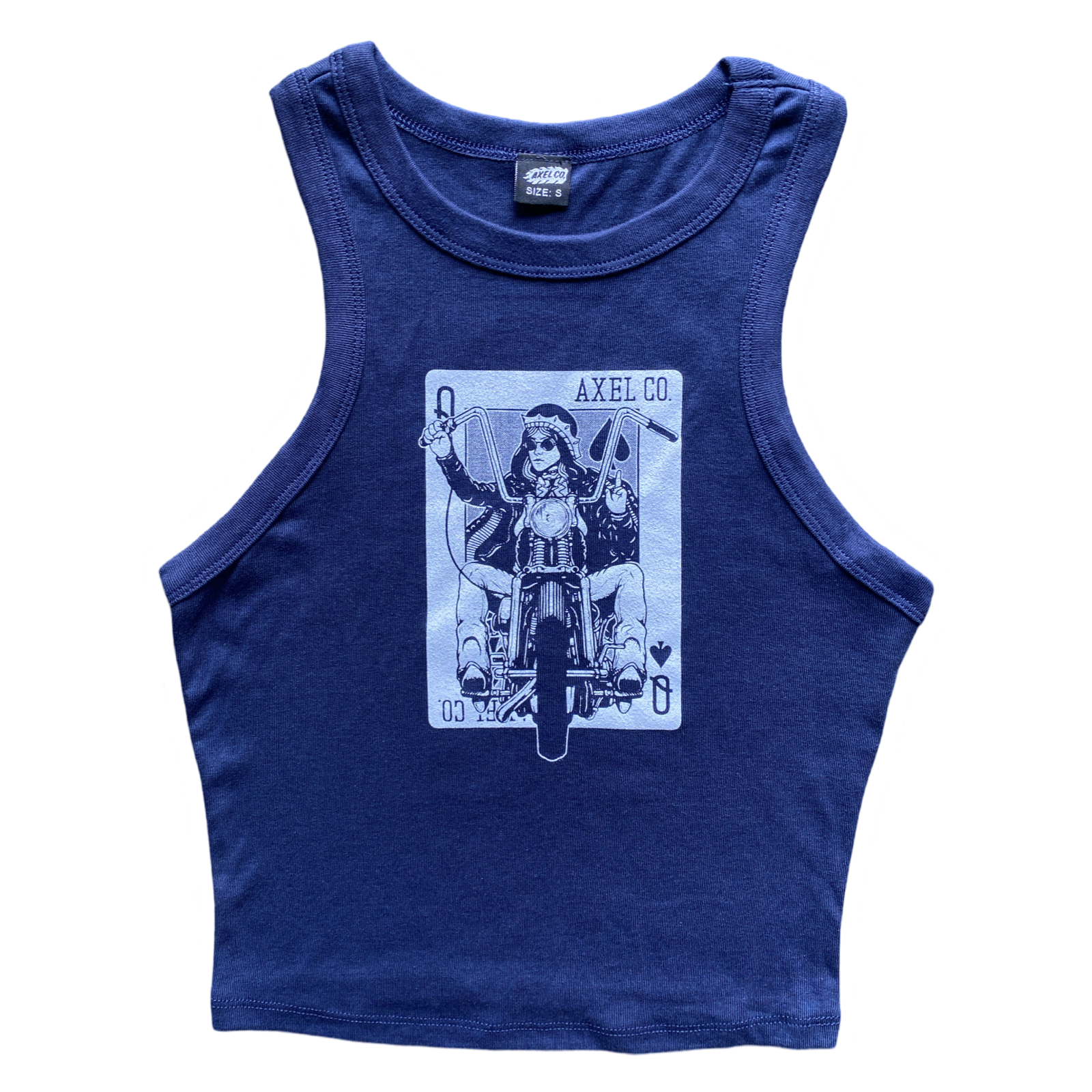 QUEEN OF SPADES TANK TOP