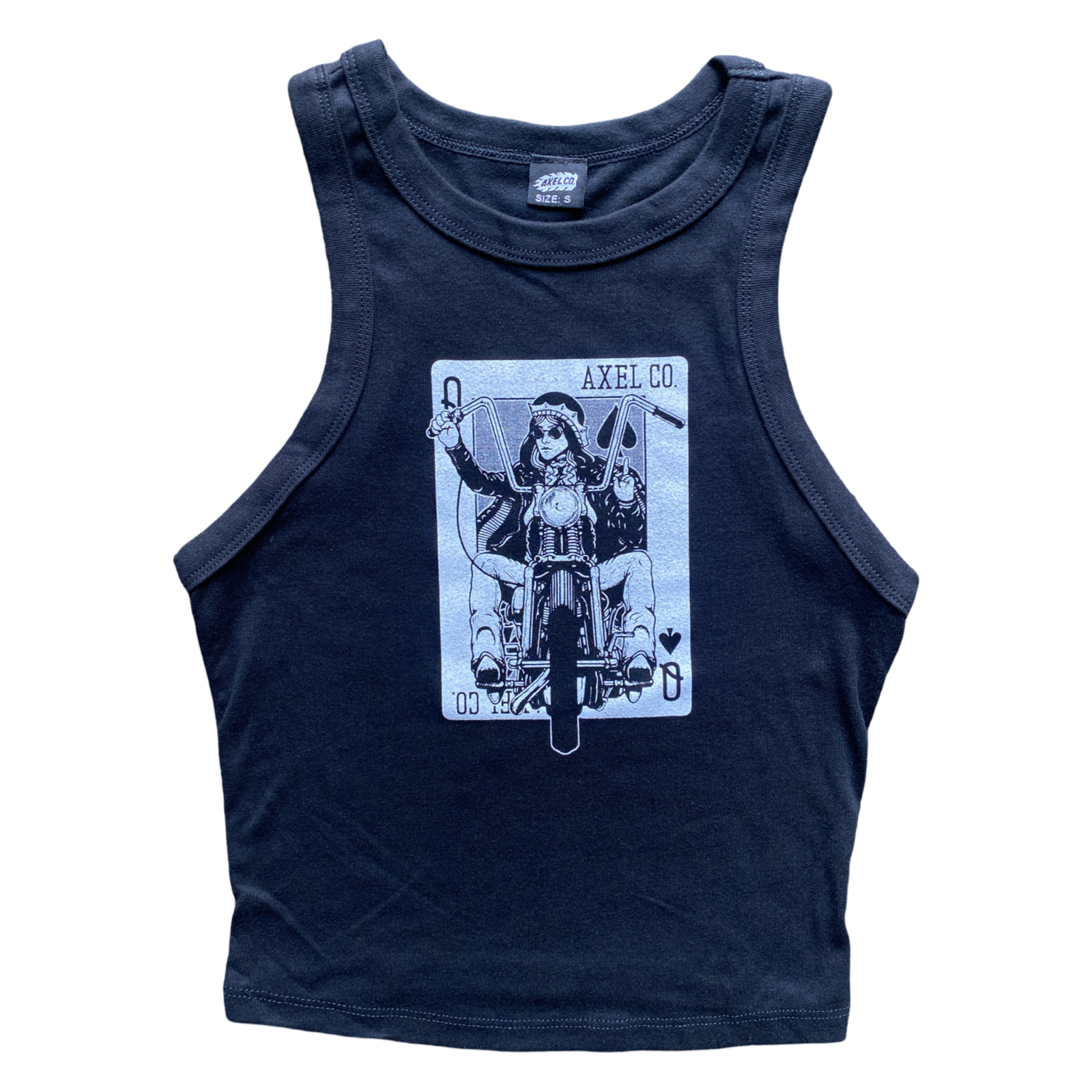 QUEEN OF SPADES TANK TOP