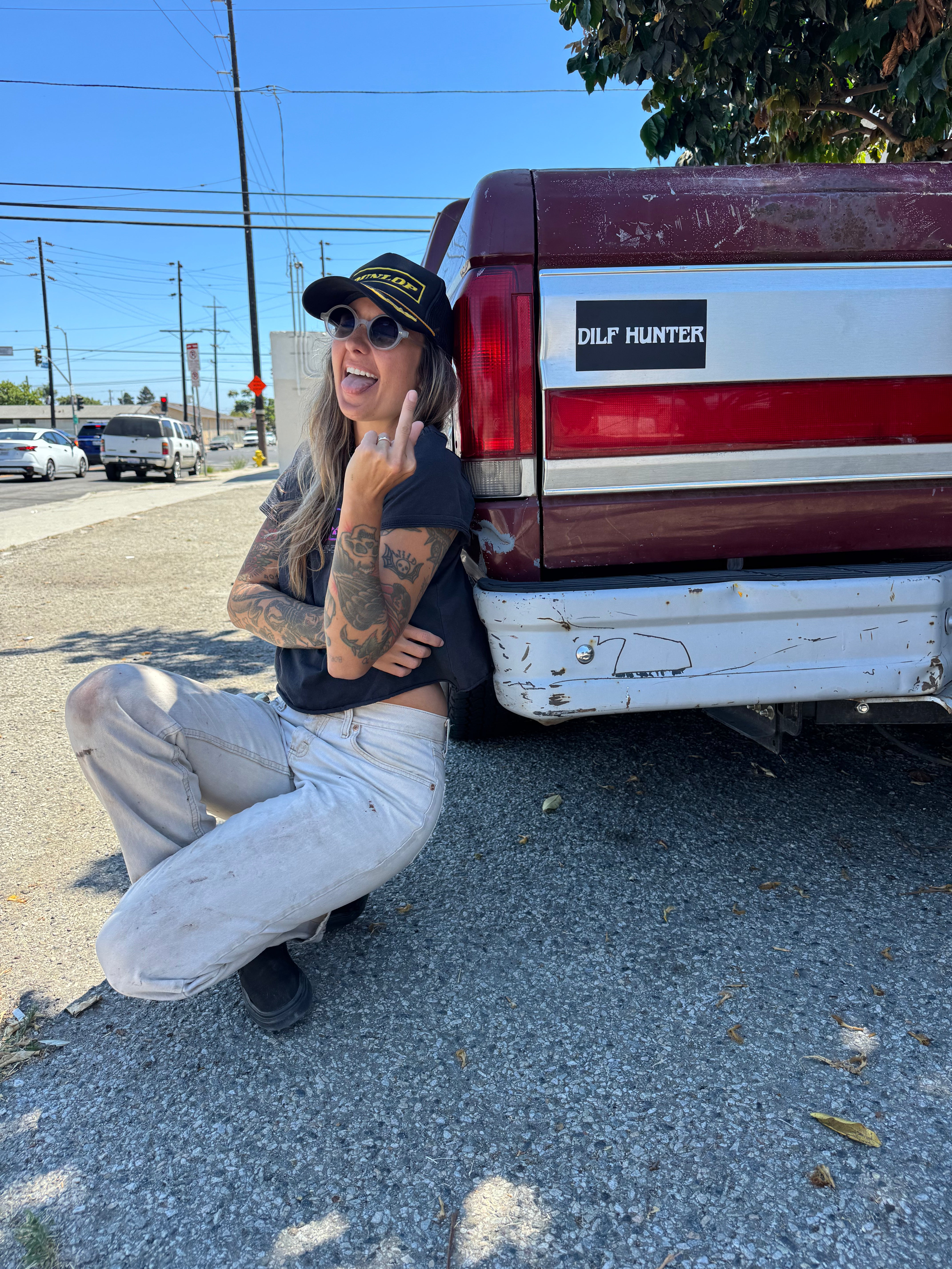 Bumper Sticker: DILF HUNTER