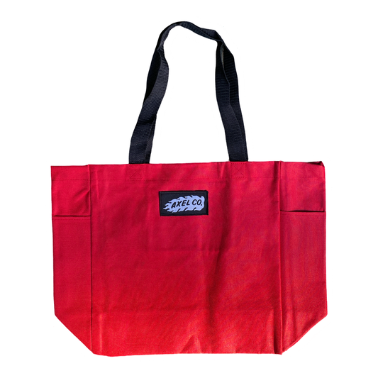 ONE OF A KIND RED TOTE