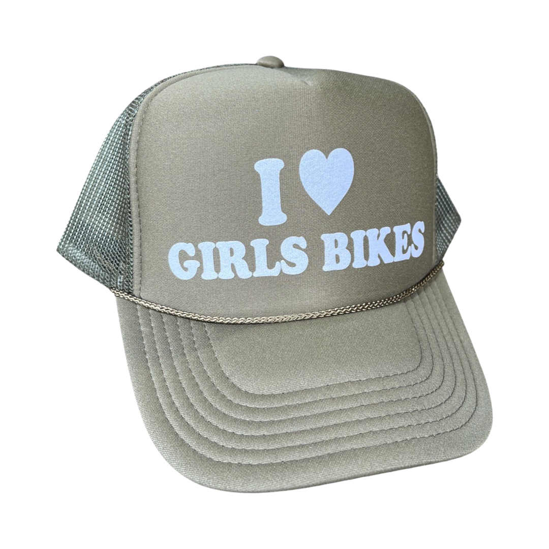 "I LOVE GIRLS BIKES" HAT