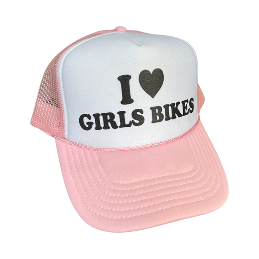 "I LOVE GIRLS BIKES" HAT