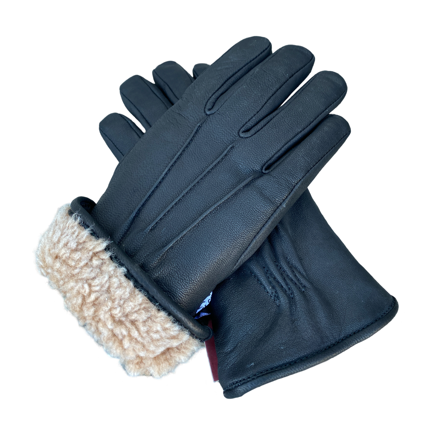 AXEL CO LEATHER COLD-WEATHER GLOVES VINTAGE STYLE