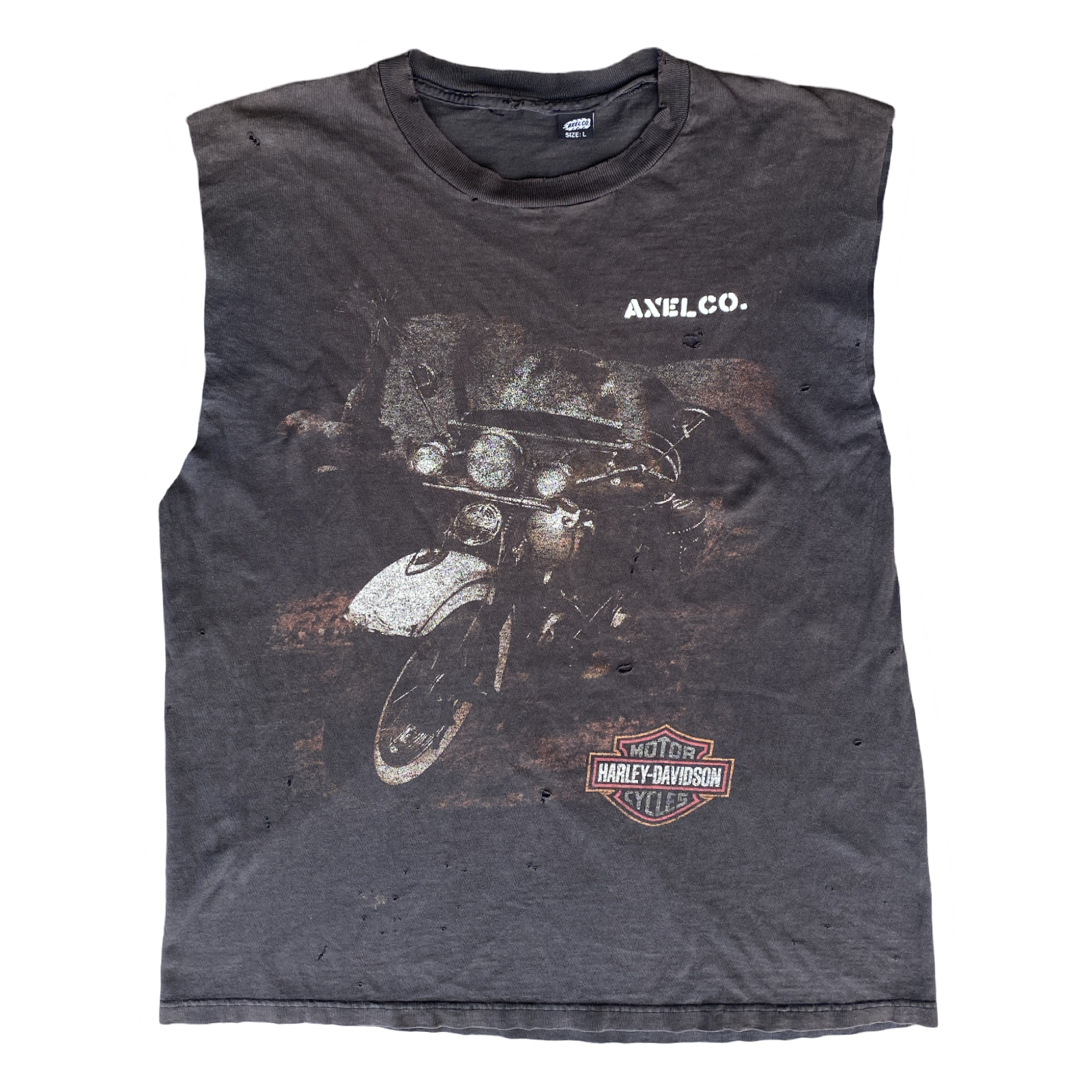 ONE OF A KIND HARLEY CUT OFF TEE