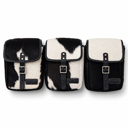Axel Co Furry Cowhide Sissy Bar Bag