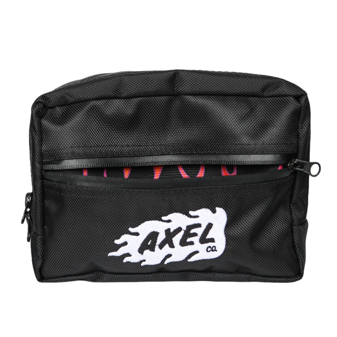 Axel Co  Black Motorcycle Bar Bag