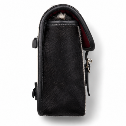 Axel Co Furry Cowhide Sissy Bar Bag