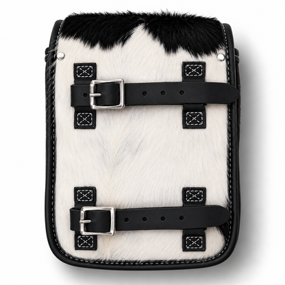 Axel Co Furry Cowhide Sissy Bar Bag