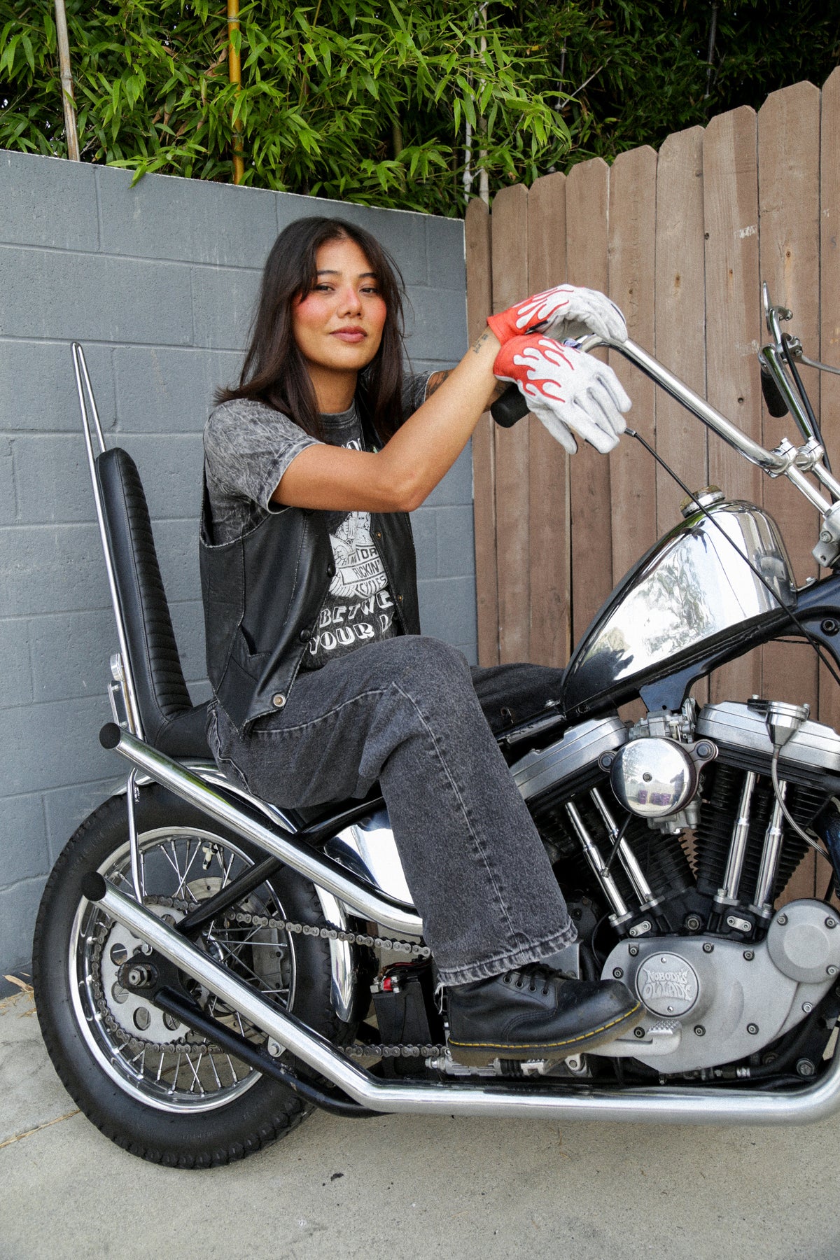 Red Flame White Motorcycle Gloves – AXEL CO.