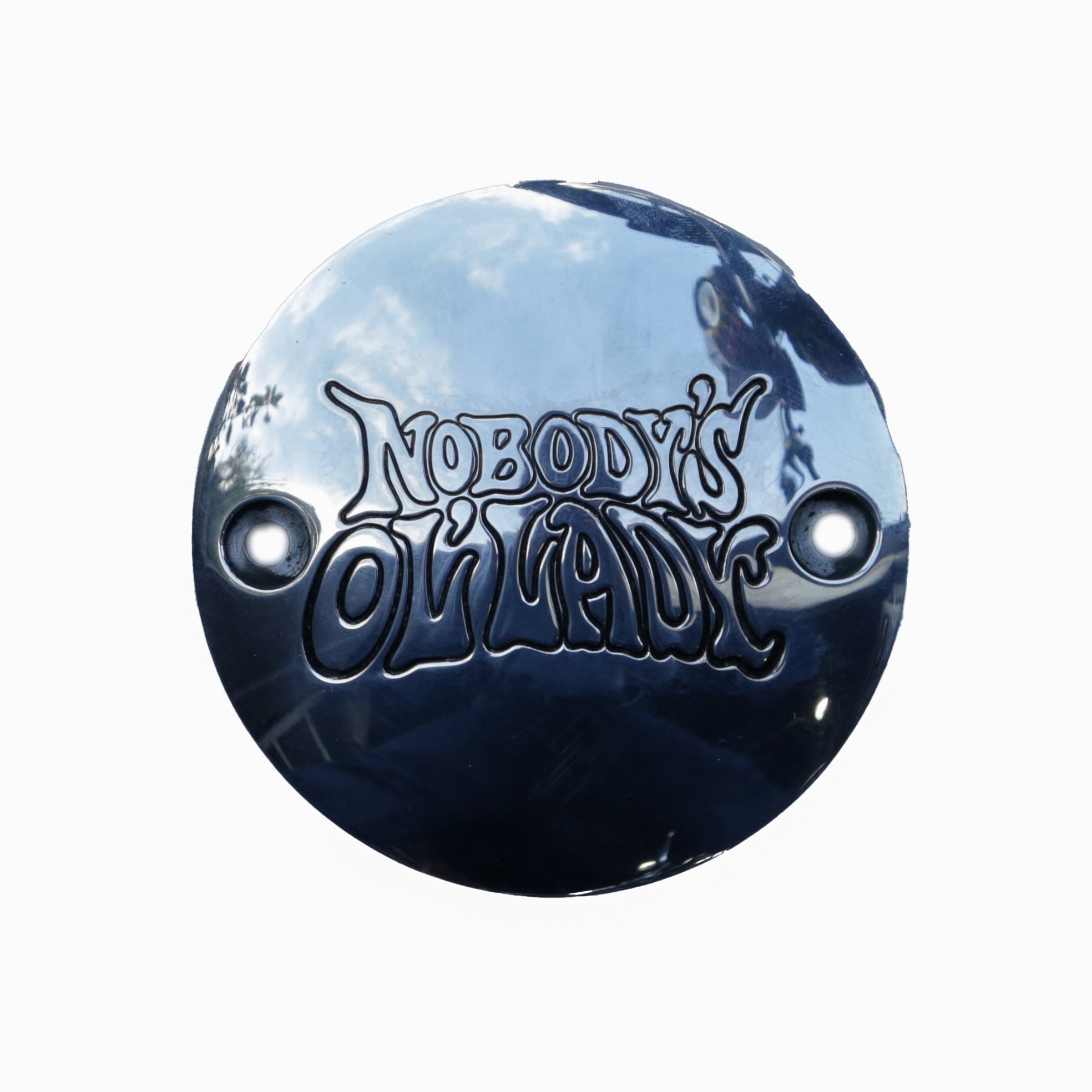 "NOBODY'S OL' LADY" MOTORCYCLE POINTS COVER