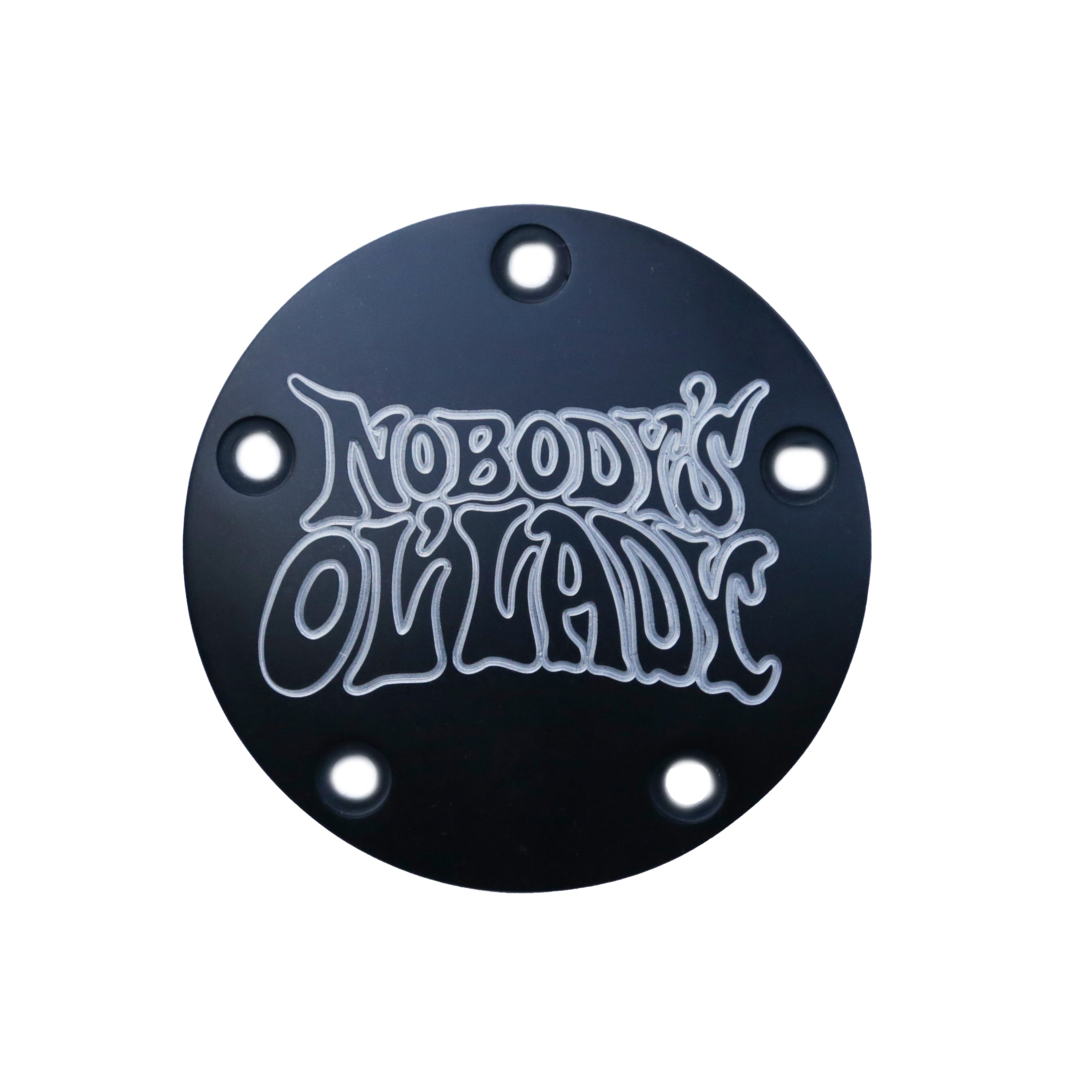 "NOBODY'S OL' LADY" MOTORCYCLE POINTS COVER