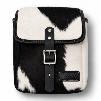 Axel Co Furry Cowhide Sissy Bar Bag