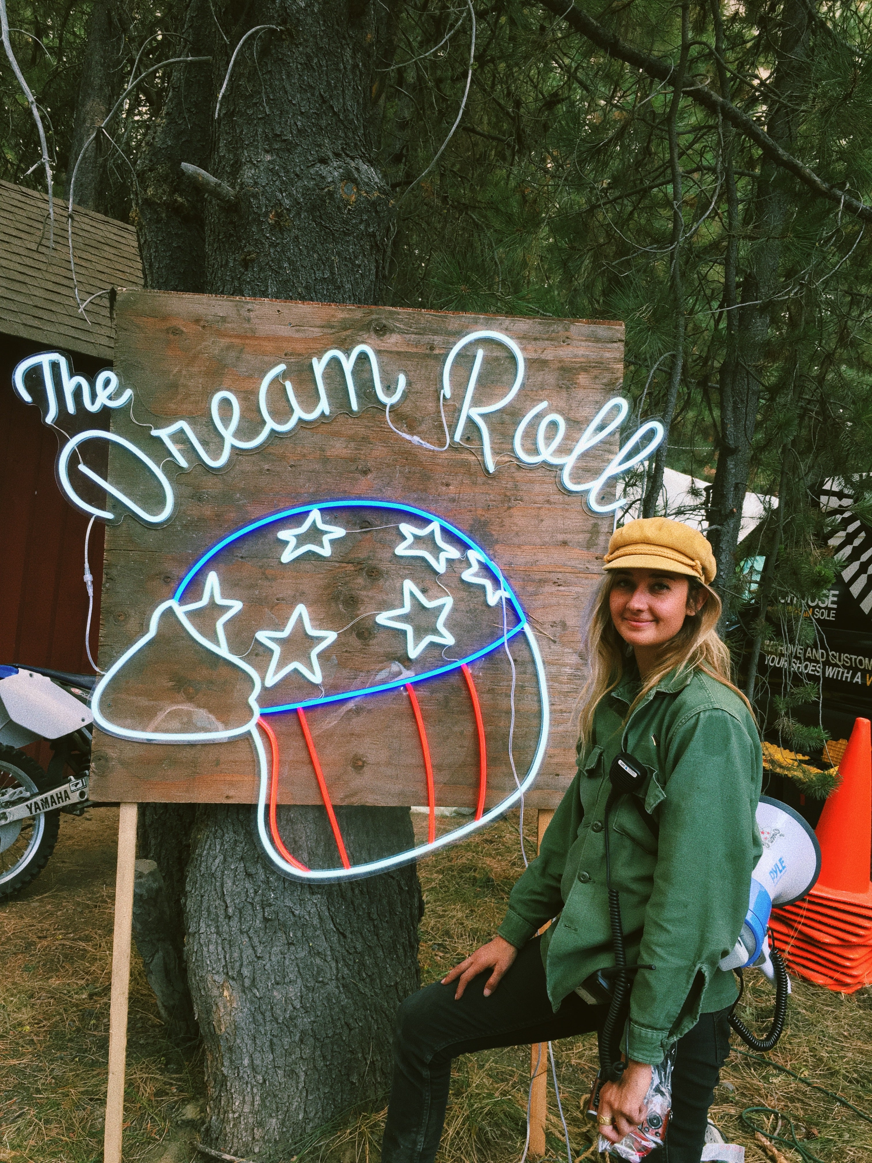 Becky Goebel AXEL CO The Dream Roll women motorcycle campout event