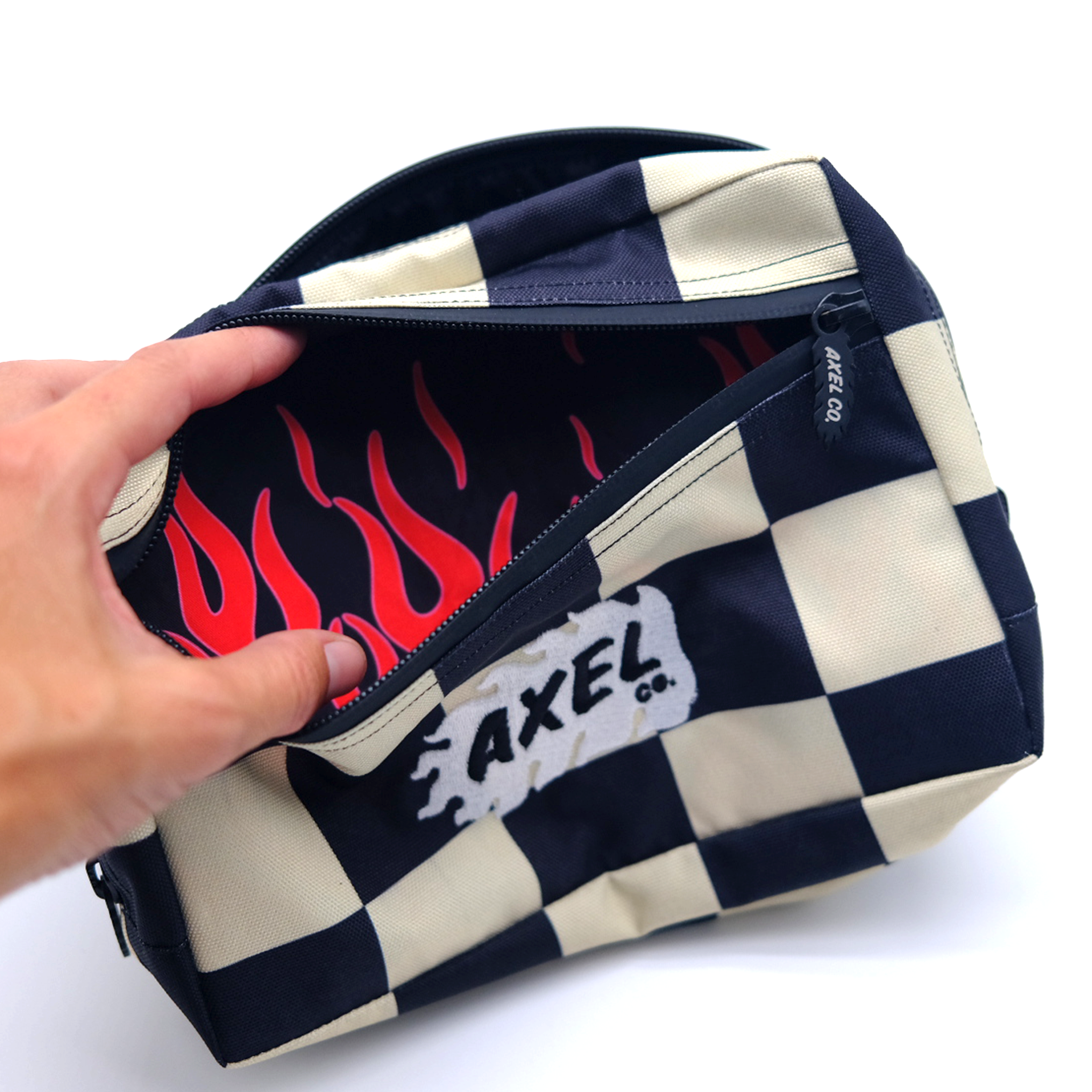 Checkered Bar Bag