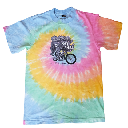 "Dirty Lil' Rat Girl" Tie-Dye Tee