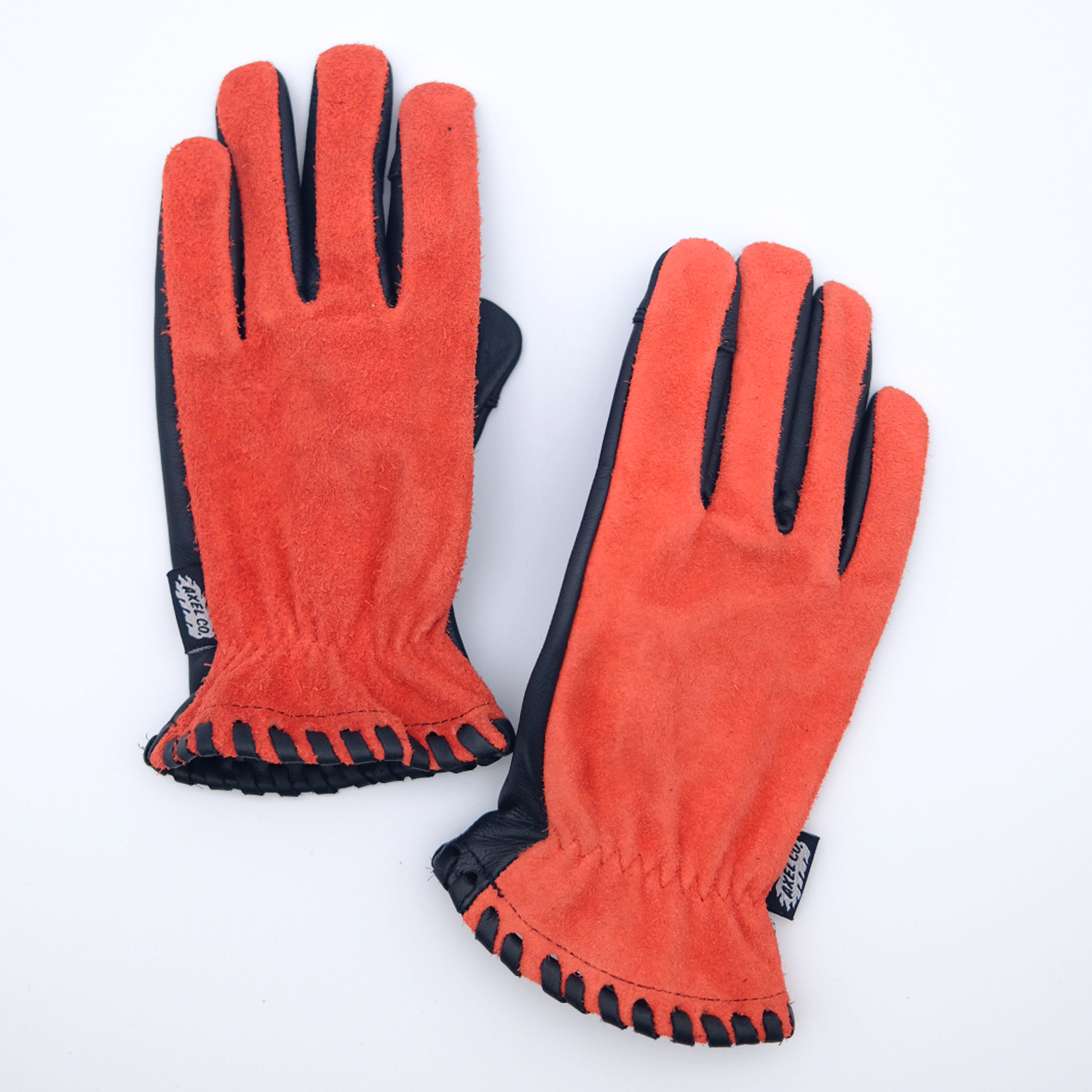 Suede Top Motorcycle Gloves