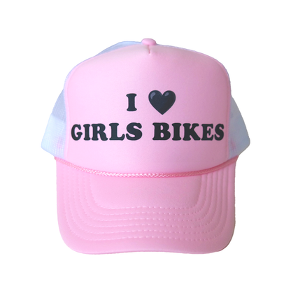 "I Love Girls Bikes" Hat