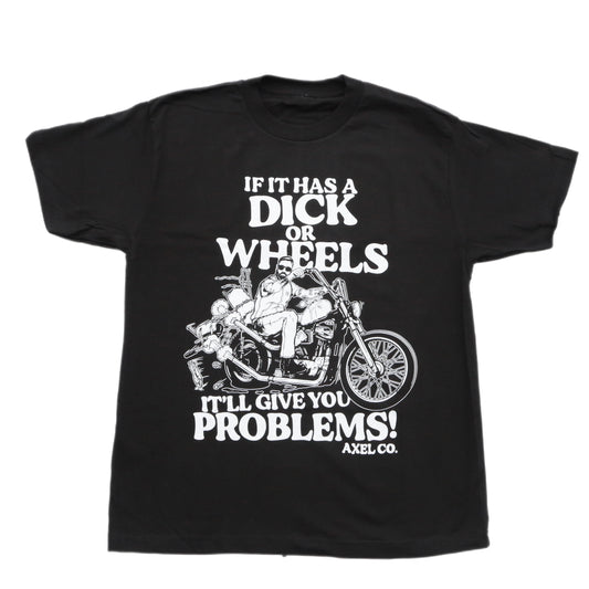 Axel Co  "D Or Wheels" Motorcycle T-Shirt