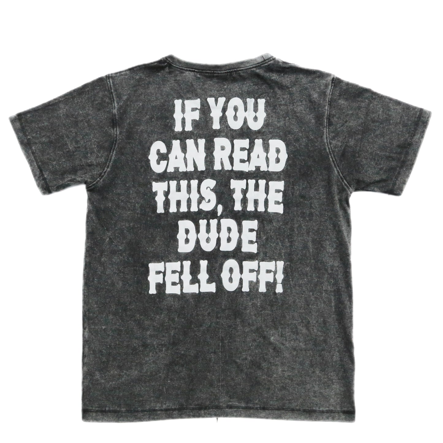 Axel Co "The Dude Fell Off" Motorcycle T-Shirt