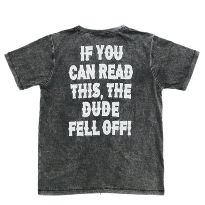 Axel Co "The Dude Fell Off" Motorcycle T-Shirt