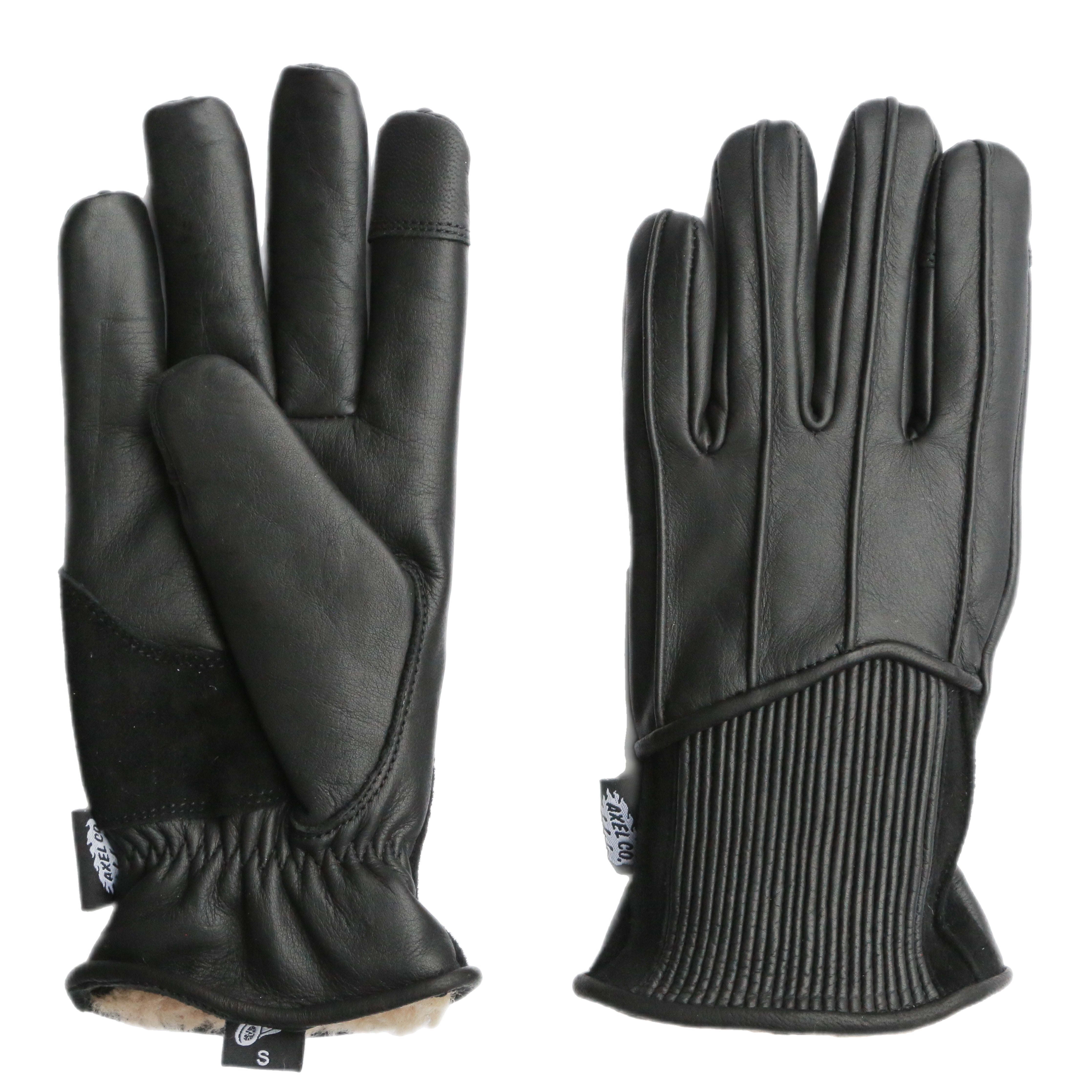 LEATHER COLD-WEATHER GLOVES