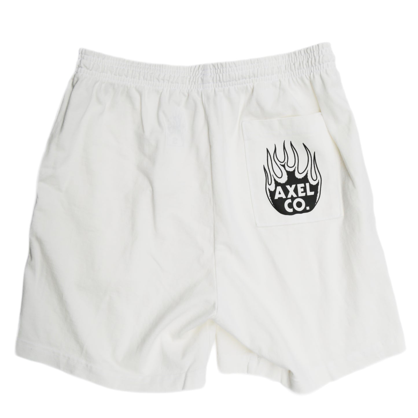 Axel Co White Comfy Shorts