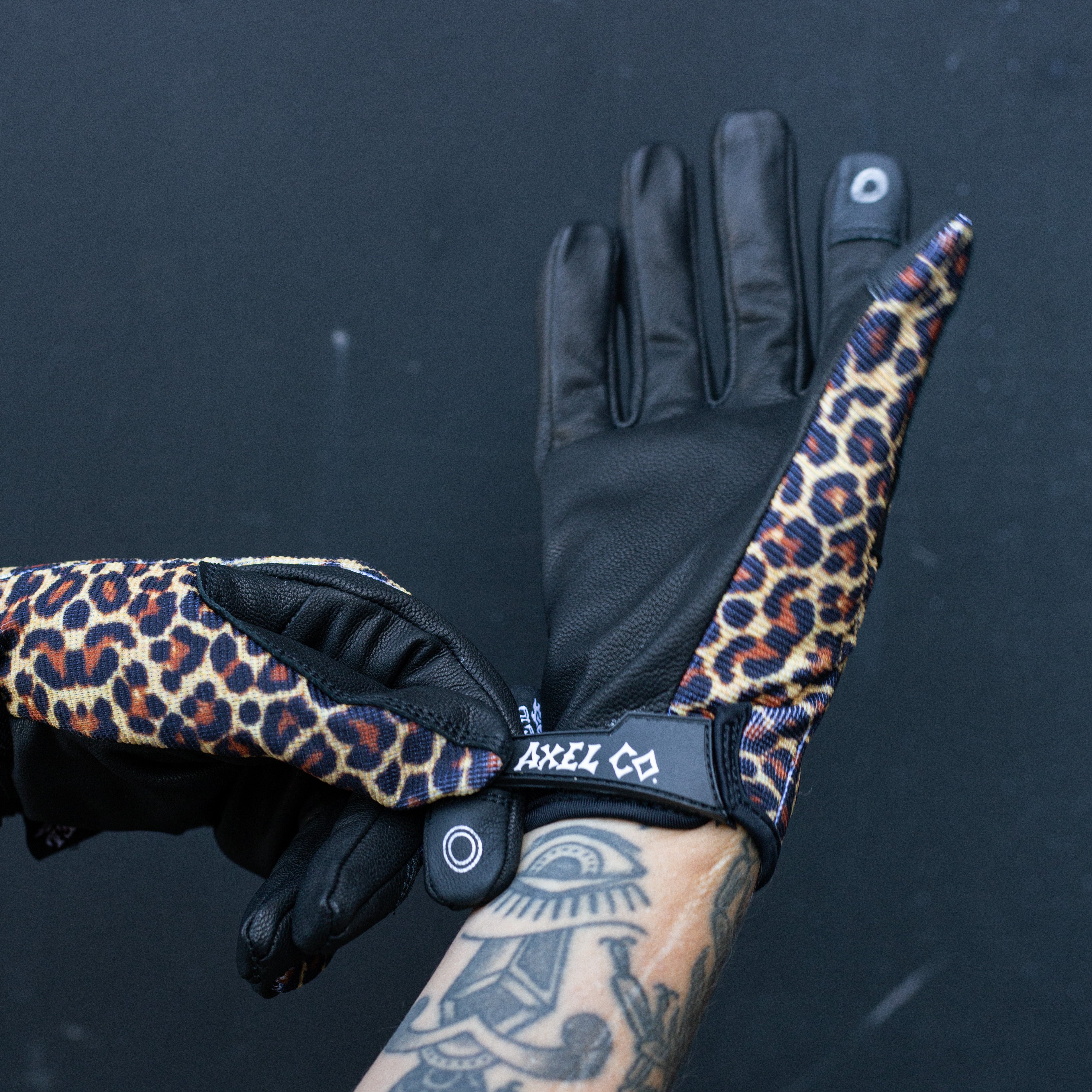 MESH TOP MOTORCYCLE GLOVES