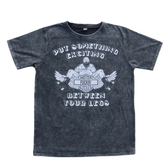 Axel Co "Put Something Exciting Between Your Legs" Motorcycle T-Shirt
